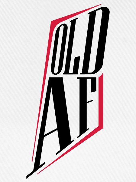 old AF Text Logo