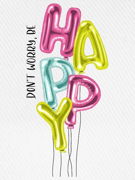 HAPPY Ballonbuchstaben