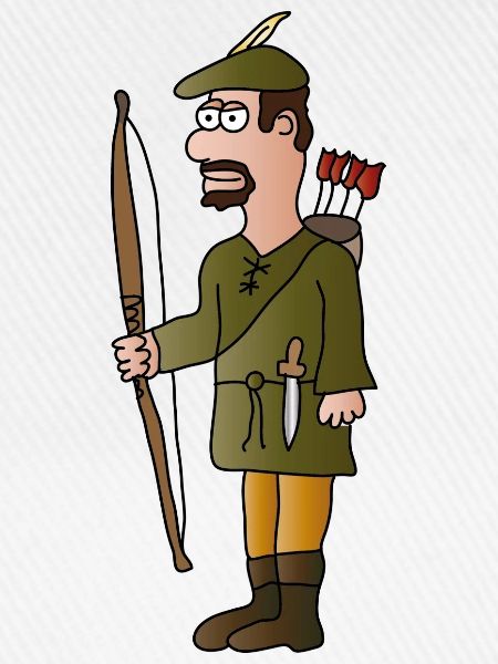 Bogenschütze Robin