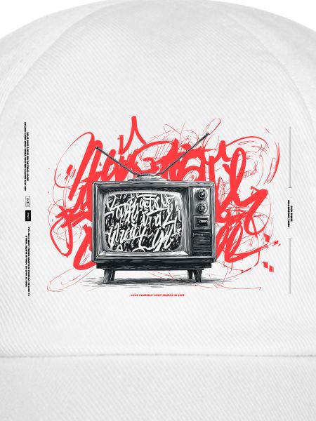 Retro TV Graffiti Chaos
