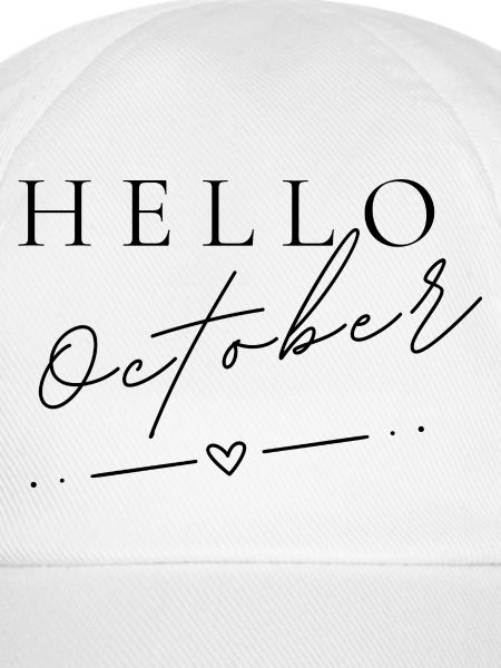 Hello October | Minimal Herbst Design