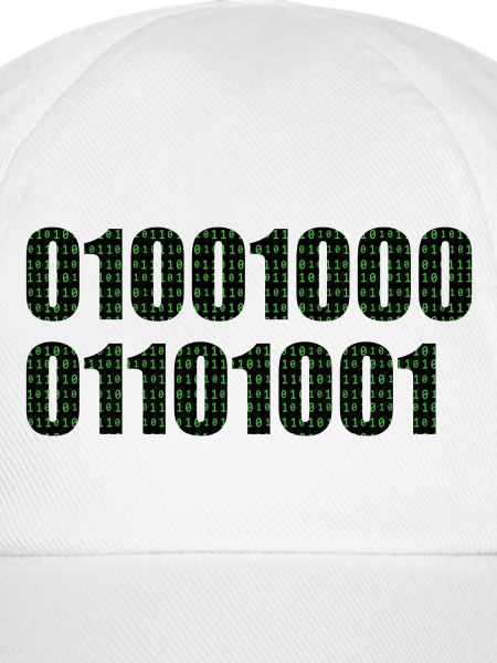 Binärcode "Hi"