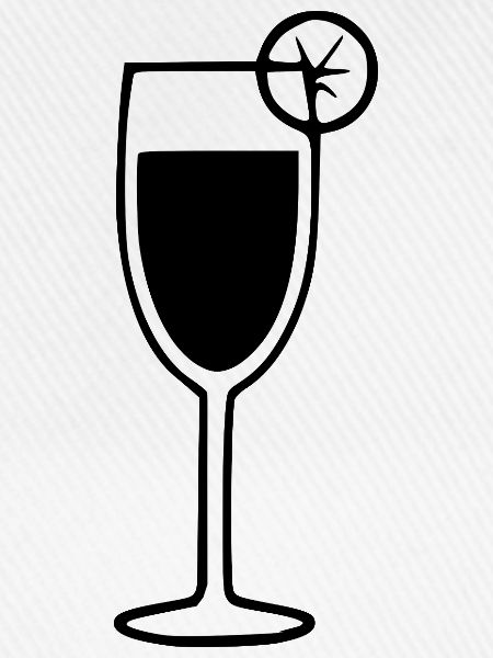 Cocktail Sektglas 