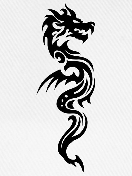 tribal dragon