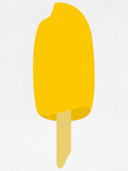 Mango Eis am Stiel