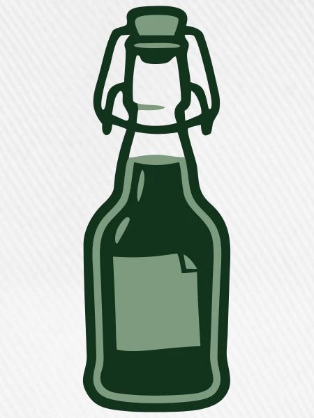 Ingwer Buegelflasche Saft Icon