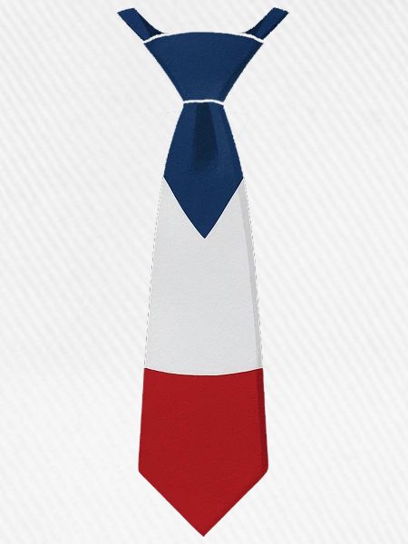 France Tie – Flaggendesign
