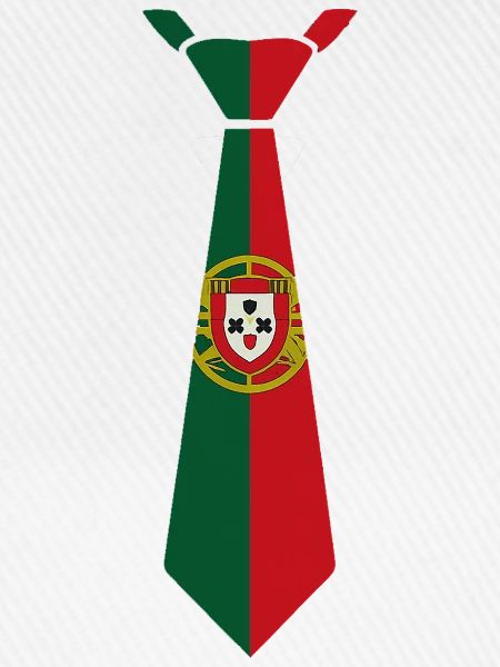 Portugal-Krawatte – Flaggendesign