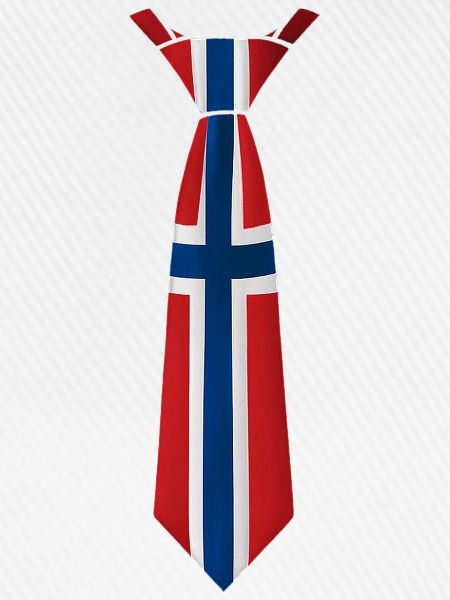 Norway Tie – Flaggendesign