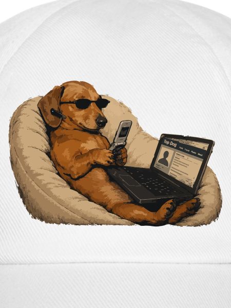 Hunde-Dackel-Laptop-Humor