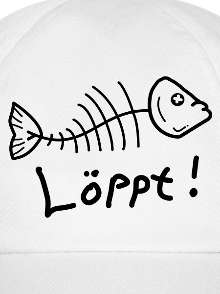 Fischgräte Löppt Läuft Plattdeutsch
