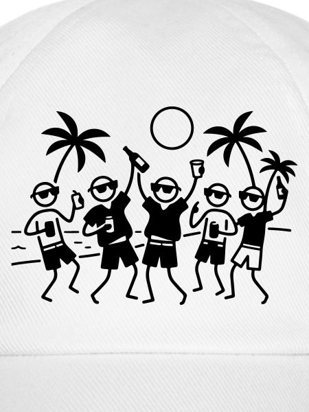 Party Gruppe Strand