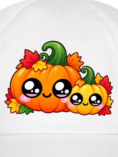 Kawaii-Herbst-Kürbisse