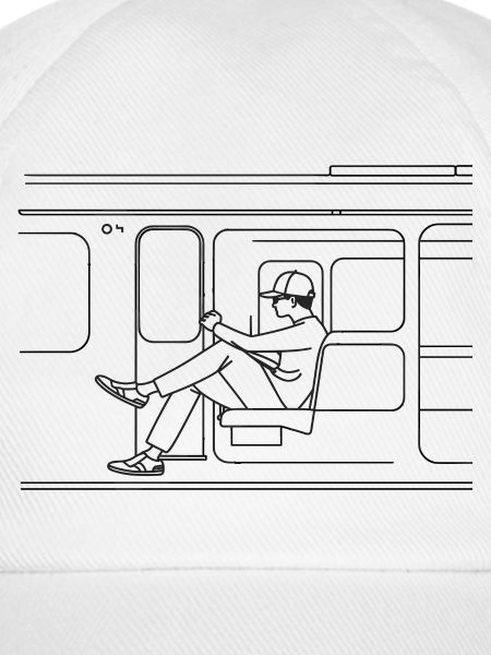Zugliebhaber Line Art