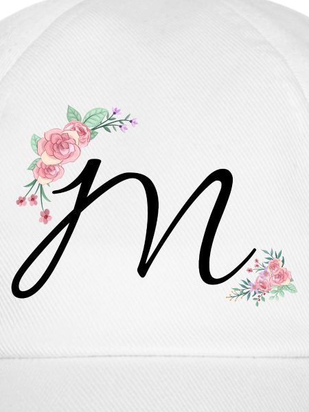 Buchstabe m Blumen