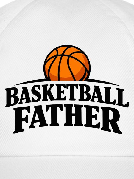 Basketball-Vater Retro-Sportdesign