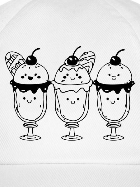 Cartoon Eisbecher