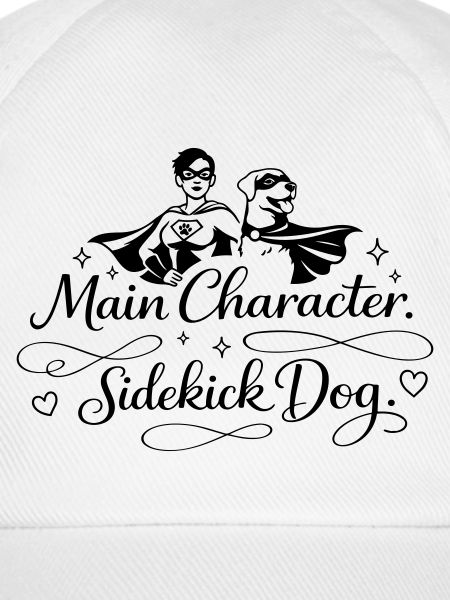 Main Character. Sidekick dog.