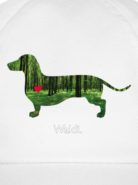 Waldi im Wald Dackel