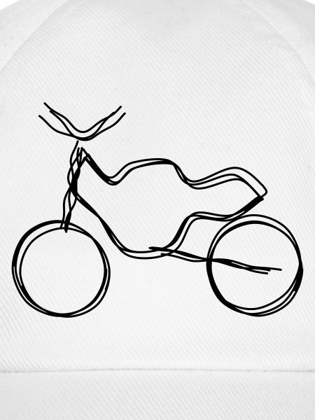 Motorrad handgezeichnet