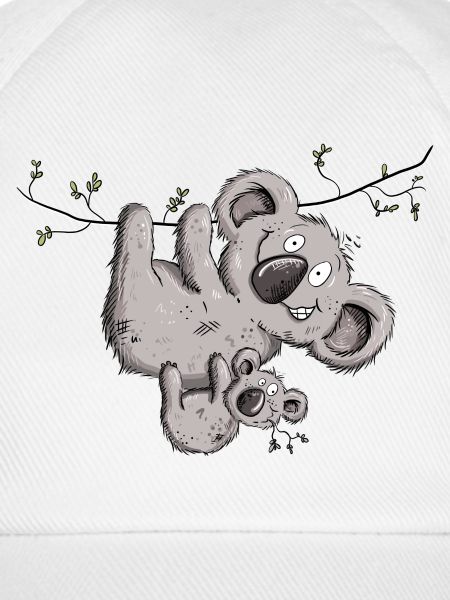 Drolliger Koala Bär Mit Koala Baby