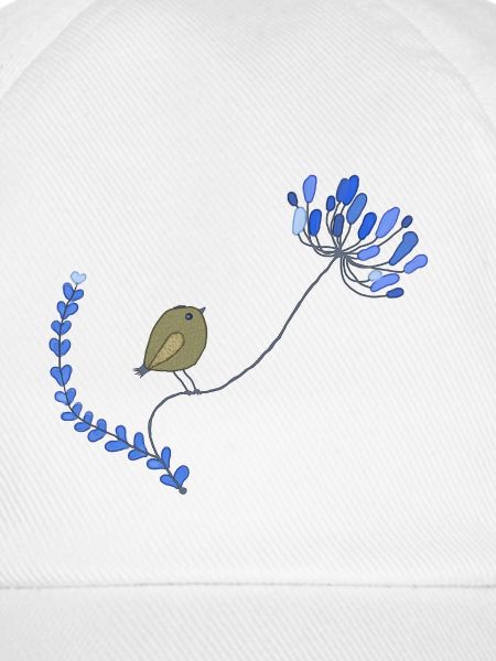 Vogel mit Blume