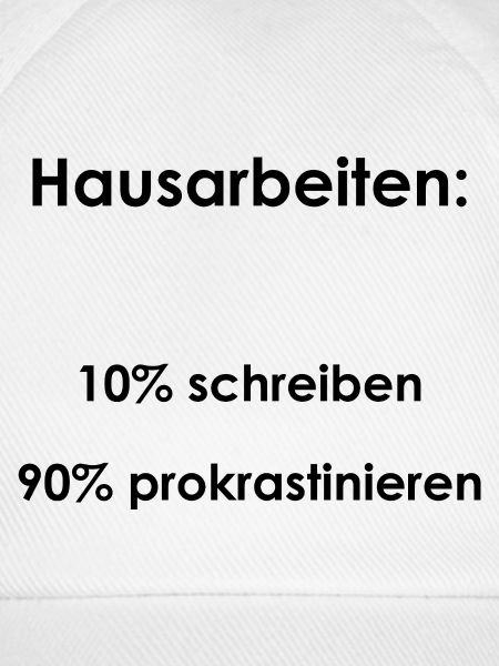 Unispruch "Hausarbeiten" Geschenk, Studenten