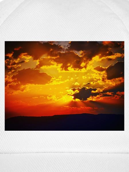 Sonnenuntergangsfeuerstrahlen