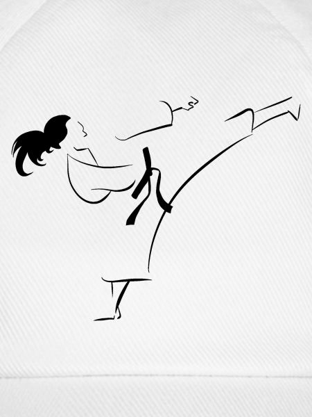 Karateka Mawashi Geri