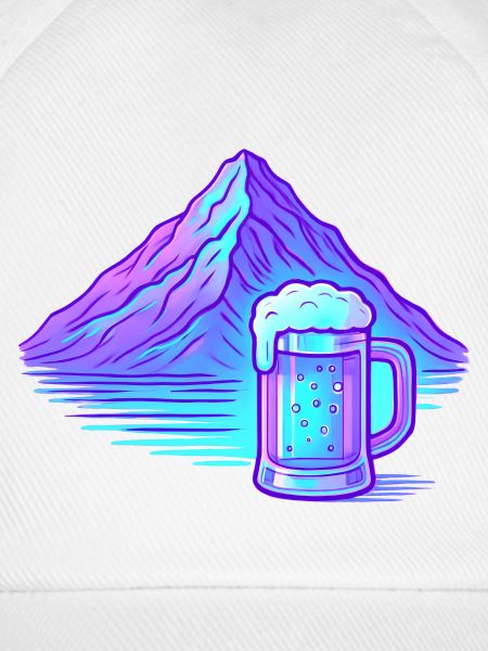 Bergneon Bierglanz Blau