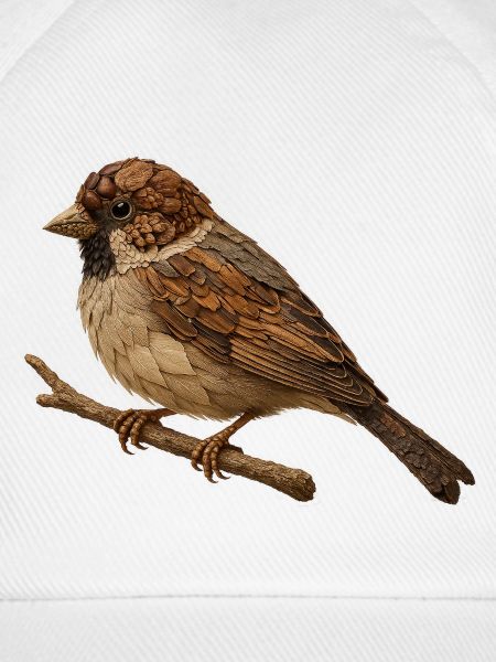 Spatz im Naturlook