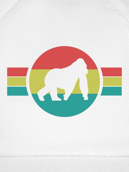 Affe Silhouette Retro