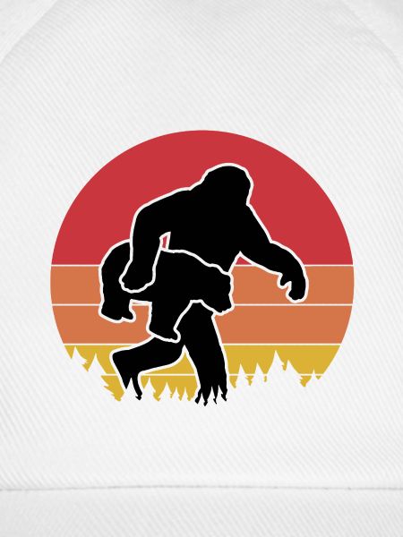 Bigfoot Bär Retro