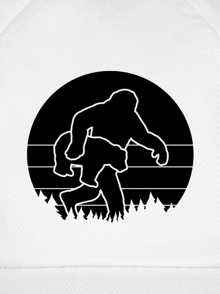 Bigfoot trägt Bären