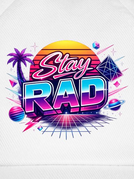Stay RAD Neon Retro