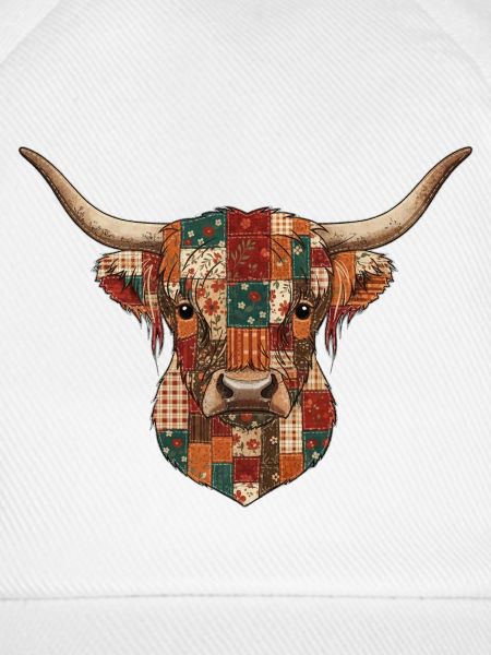 Patchwork-Kuh-Quilt-Volkskunst