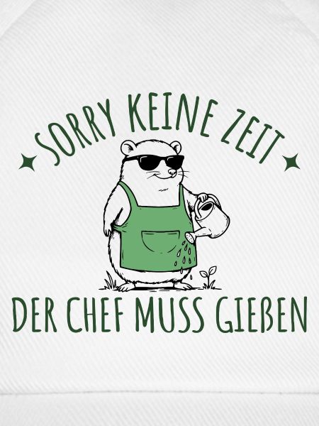 Gartenarbeit Der Chef muss gießen Hobbygärtner