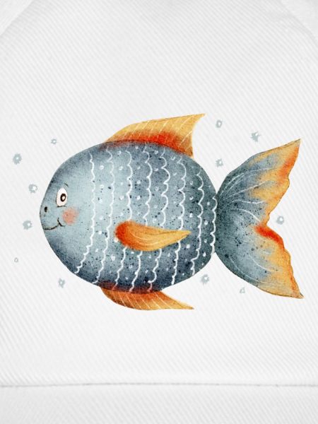 Süßer Fisch mit Blubberblasen