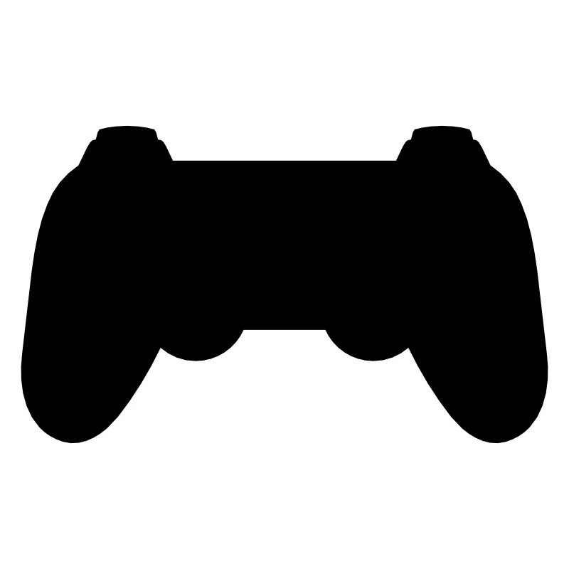 Silhouette Konsole Retro Controller