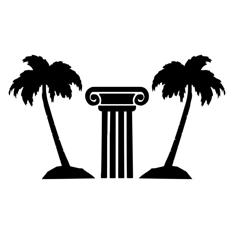 Palmen Säule