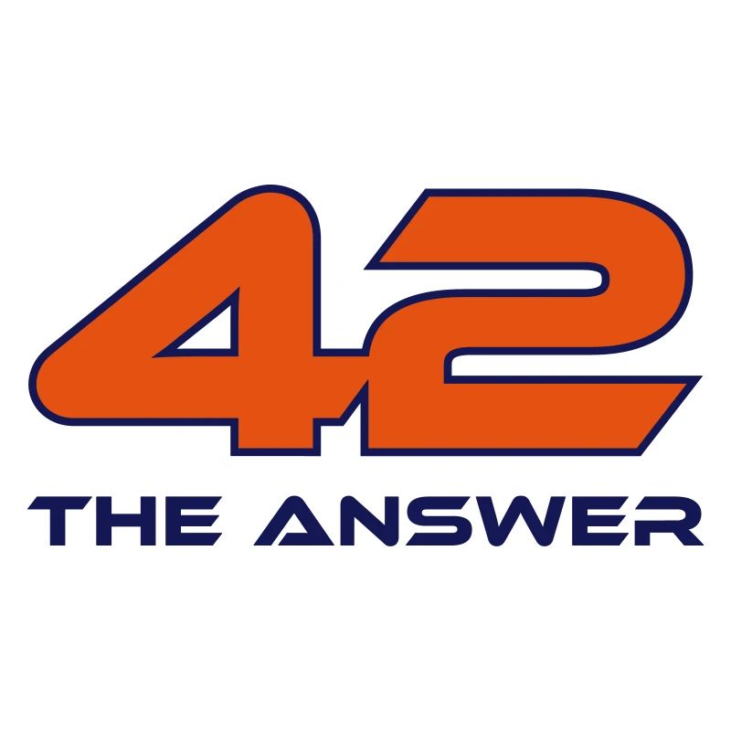 42, the Answer Antwort Galaxis Science Fiction UFO