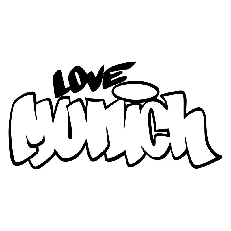 ❤️Love Munich Graffiti Style