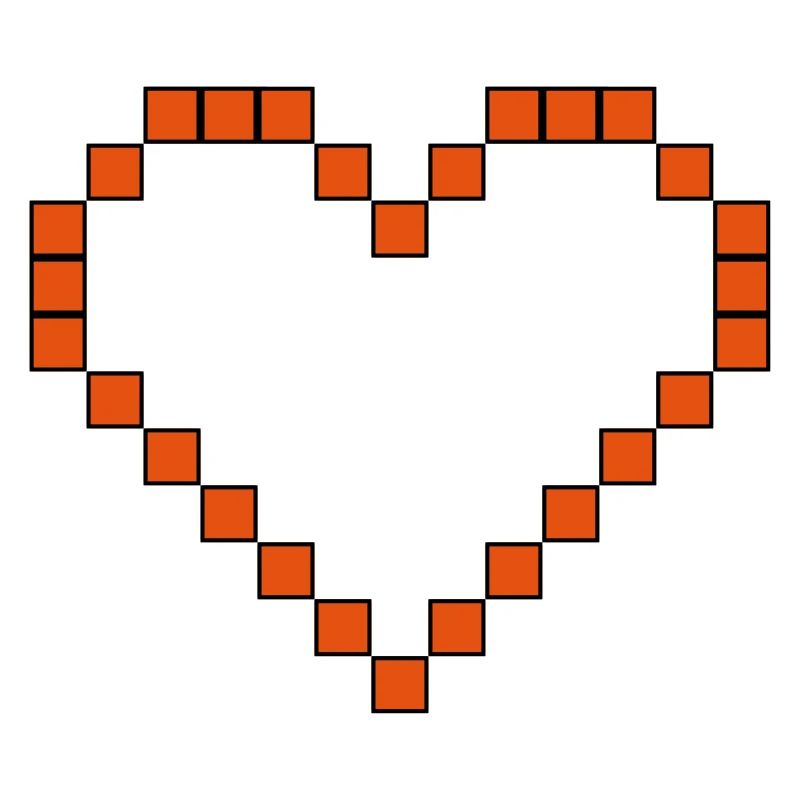 8 BIT Heart 01