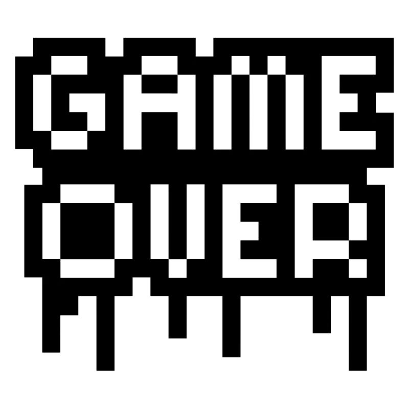 Game Over Stamp