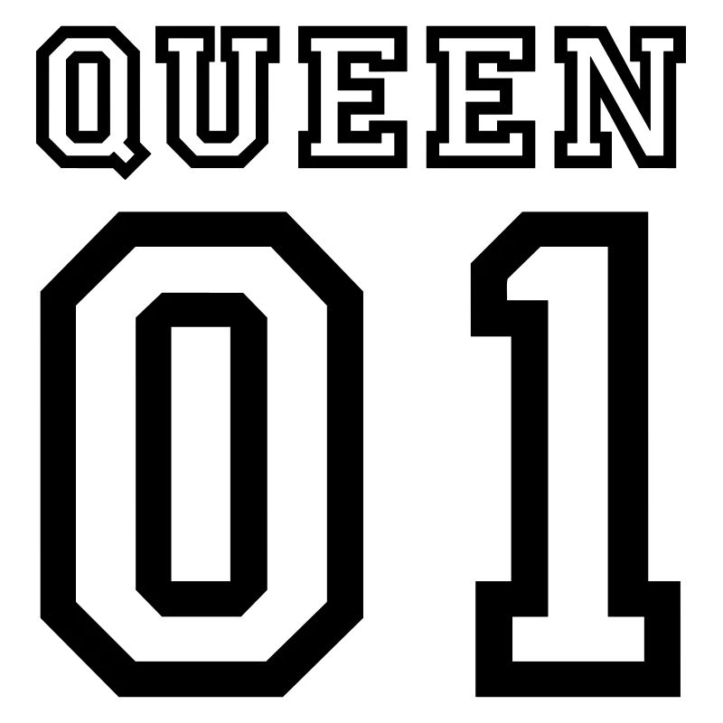 Changement de couleur de sweat à capuche romantique « Queen 01 » Partner