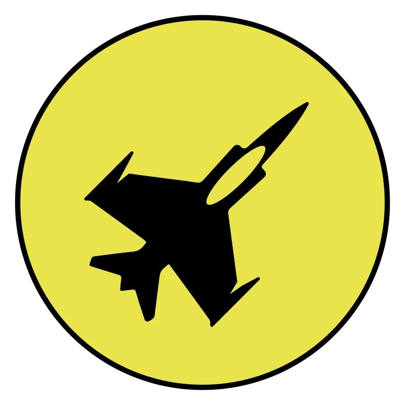 Flugzeug jet symbol