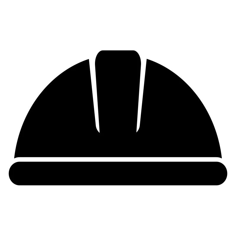 Casque de sécurité Casque Travailleur de la construction Icône