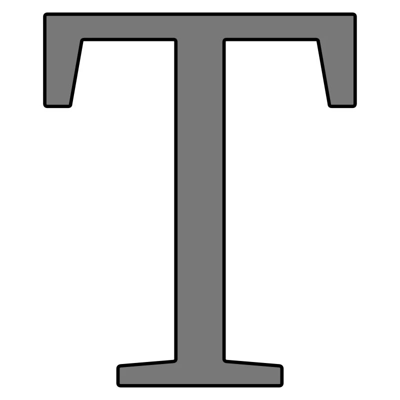 Letter T Initial letter