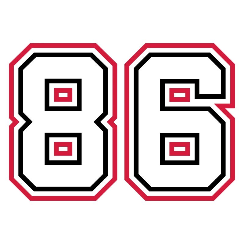 86 Numéro de numéro