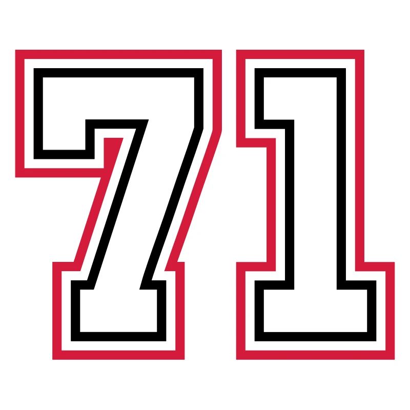 71 Zahl nummer